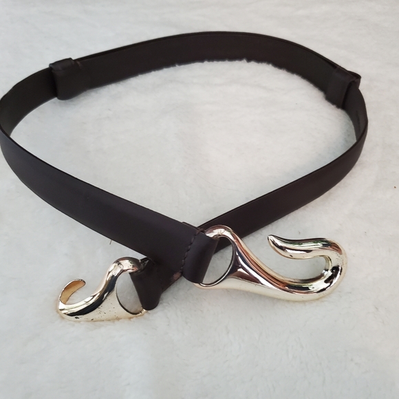 Chico's Leather and Silver Tone Belt - Picture 3 of 9